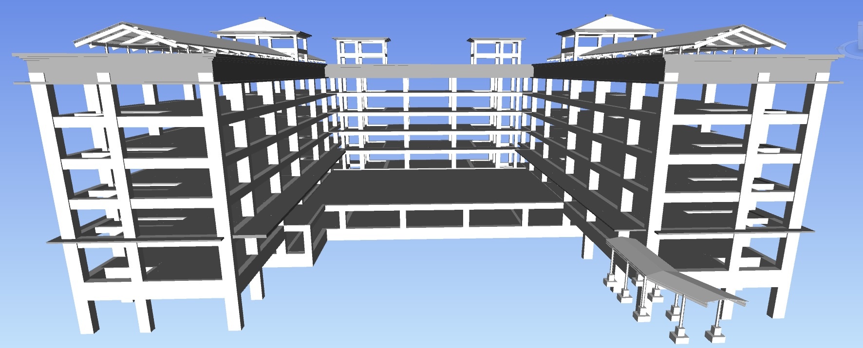 4.中央警察大學學員生宿舍大樓新建工程structure