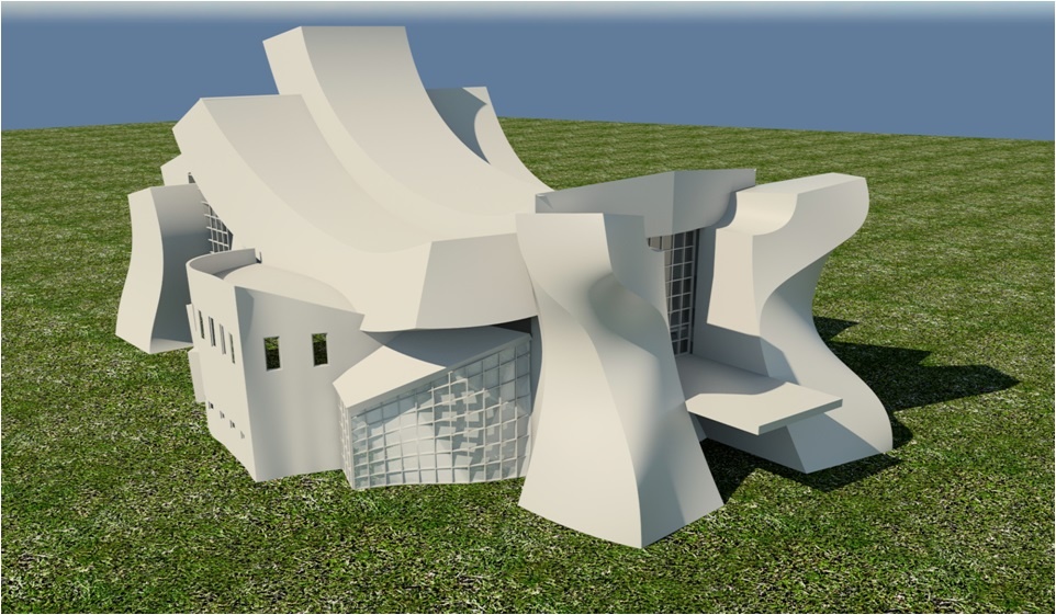 CATIA BIM-不規則造型教堂1