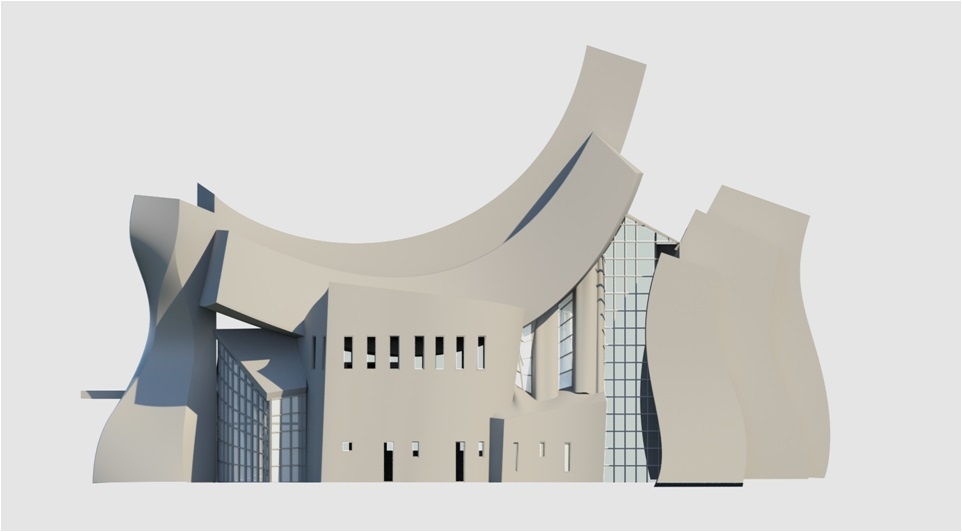 CATIA BIM 不規則造型教堂3