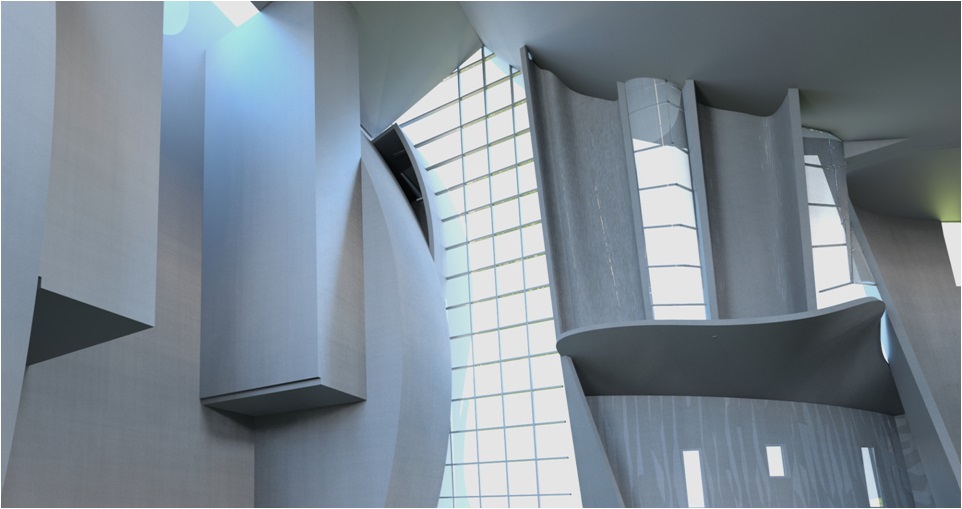 CATIA BIM-不規則造型教堂6
