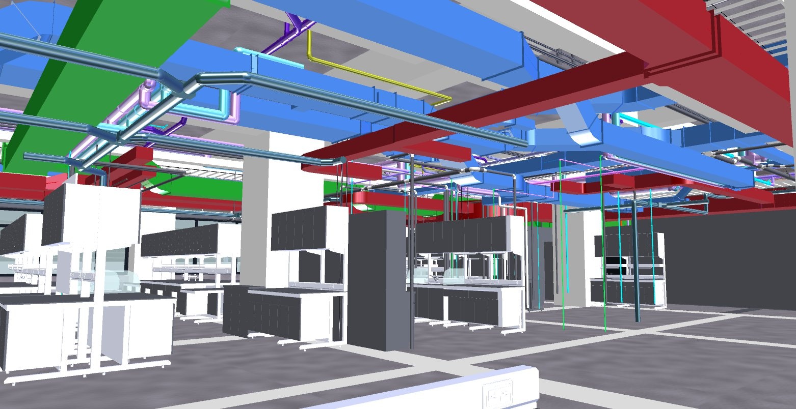 【長庚醫院】3D樓層管線圖4