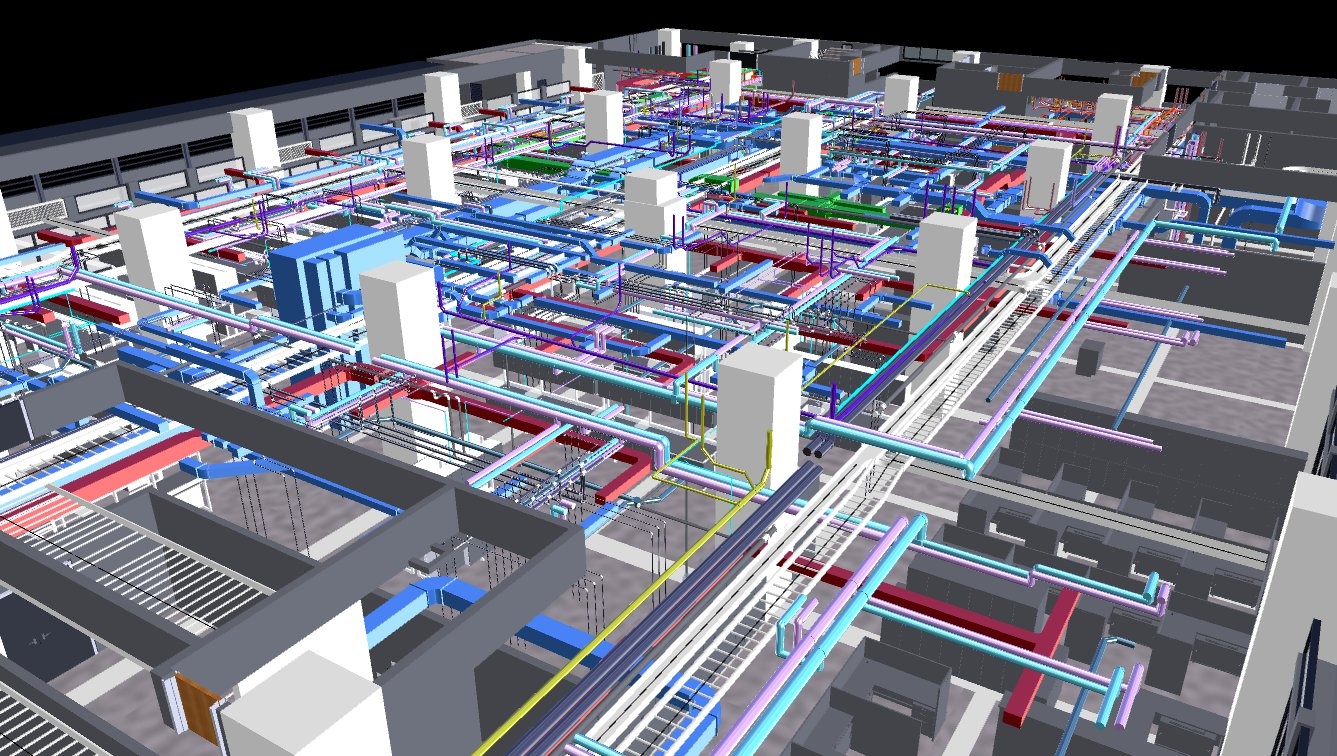 【長庚醫院】3D樓層管線圖6