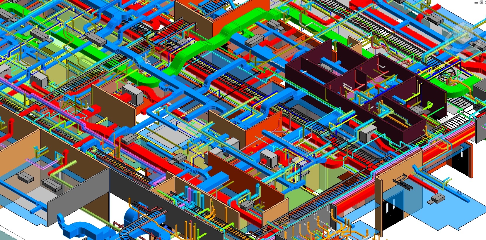 【長庚醫院】3D樓層管線圖7